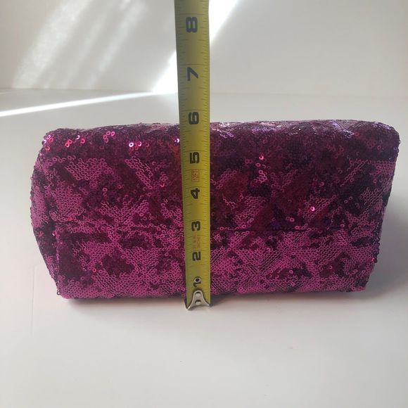 Juicy Couture sequin sparkle cosmetic/toiletry travel bag NWT - Picture 10 of 15